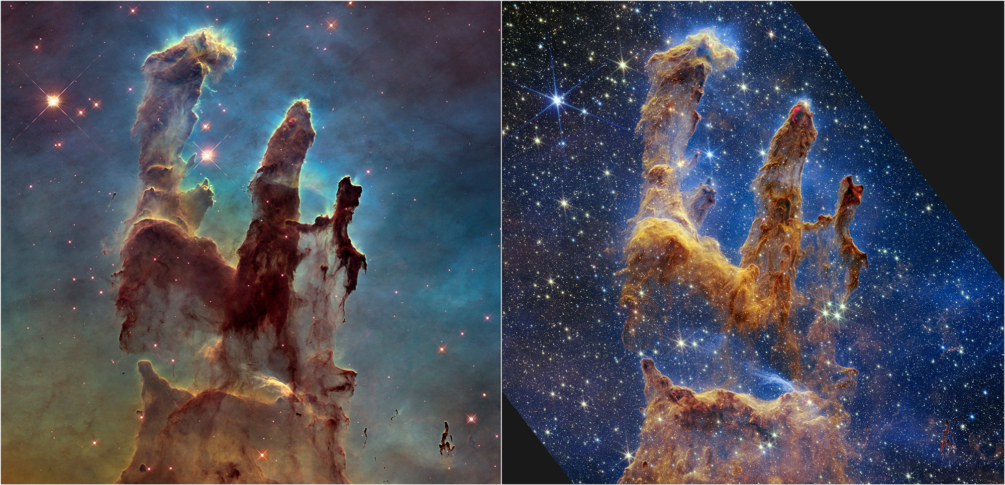 NASA’s Hubble Space Telescope the Pillars of Creation